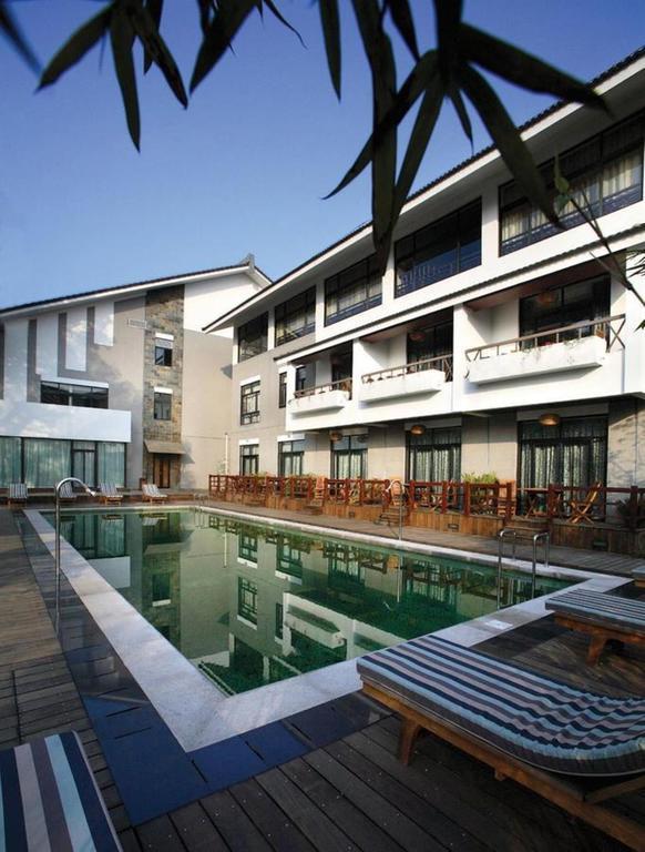 Landison Longjing Resort Ханчжоу Экстерьер фото